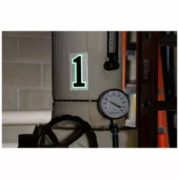 BRADY Number Label 76.2 mm (3 Inch) Character Height Archivo Narrow Font, 14R136 (Pack of 10 Pcs) image 4