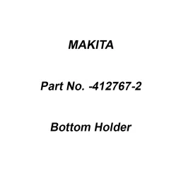 Makita Bottom Holder Suitable for PDC1200, Part No 412767-2-image-80