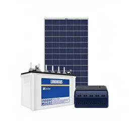Luminous Charge Controller 100 Ah Battery & 170 W Solar Panel Combo, SCC1206-12V1N-B100H1N-170W-1N image 1