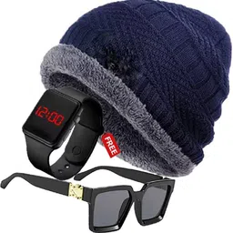 FLEXCYCAP Men Woollen Beanie-picture-30