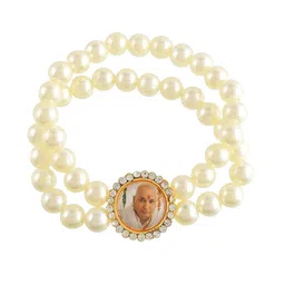 MEMOIR Boys Brass Brass-Plated Wraparound Bracelet-image-43