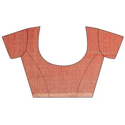 Libas Floral Printed Saree With Blouse Piece image 4