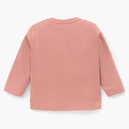 ToffyHouse Full Sleeves T-Shirt Solid with Striped Trouser & Waistcoat & Bow- Grey & Pink image 3