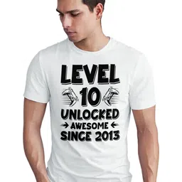 Seekbuylove Men Bio Finish Typography Printed Pure Cotton T-shirt-image-74