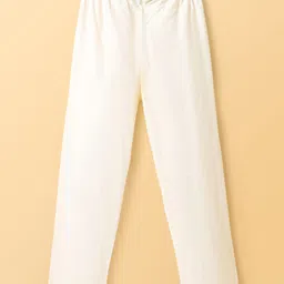 Pine Kids Woven Full Sleeves Kurta Pajama Set With Ombre Effect & Foil Print - Lilac image 5