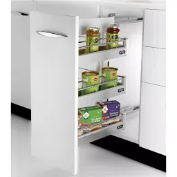 Olive Platinum 155x508x610 mm Soft Close Silver M/P Single Pullout, 101 012 013 0-picture-28