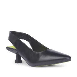 Bata Women's ANN Black Sling Back Sandals image 1