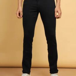 Wrangler Skanders Black Slim Fit Low Rise Jeans-picture-2