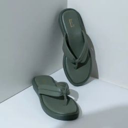 Inc.5 Women's Green Thong Sandals-picture-33