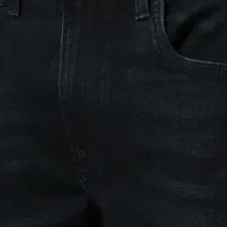Louis Philippe Jeans Navy Regular Fit Jeans image 5