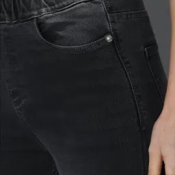 Allen Solly Black Mid Rise Jeans image 5