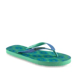 Chupps Women's Blue Flip Flops image 2