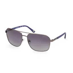 Skechers Grey UV Protection Aviator Sunglasses for Men image 1