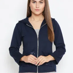 Belle Fille Navy Embellished Jacket-picture-22