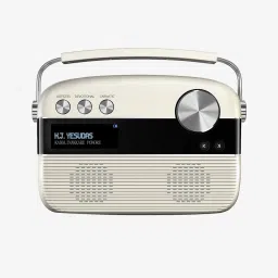 SAREGAMA Carvaan Malyalam Bluetooth Speaker (Porcelain White) image 1