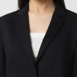 Van Heusen Black Regular Fit Blazer image 5