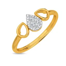 Kisna Diamond & Gold Jewellery Tilly 18k (750) Diamond & Gold Ring For Women image 1