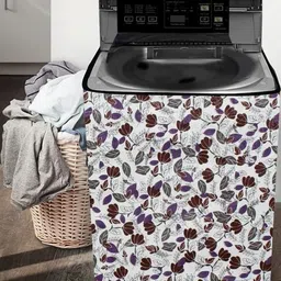 The Furnishing Tree Multi-Coloured Printed Washing Machine Cover image 2