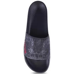 Campus Men's Black Slides image 3