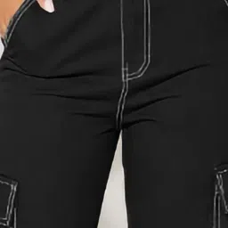 Kotty Black Regular Fit High Rise Jeans image 5