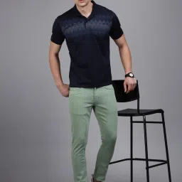 Louis Philippe Jeans Green Regular Fit Jeans image 5