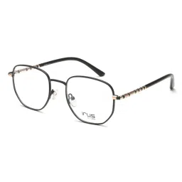 Irus Black Square Unisex Eye Frames image 1