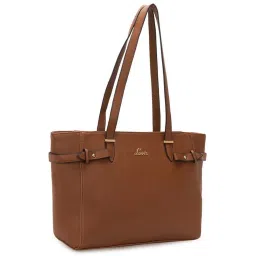 Lavie Tan Solid Medium Tote Handbag image 5