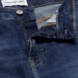 Calvin Klein Jeans Denim Dark Cotton Skinny Fit Jeans image 5