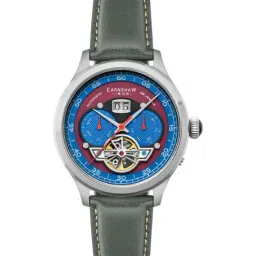EARNSHAW ES-8187-08 BARON GRAND OPEN HEART Analog Watch For Men-image-5