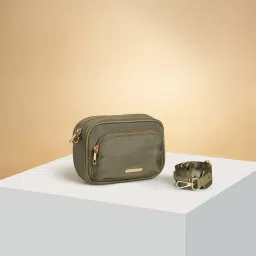 Forever Glam By Pantaloons Black  Medium Cross Body Bag image 1