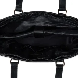 Forever Glam by Pantaloons Black Medium Tote Bag image 5