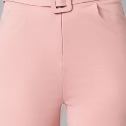 Kotty Pink Regular Fit High Rise Trousers image 5