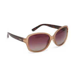 Polaroid 24739210A58LA Brown Butterfly Sunglasses image 2