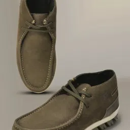 Woodland Men's Olive Chukka Boots image 1