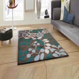 Presto Brown & Green Polyester Carpet-picture-10