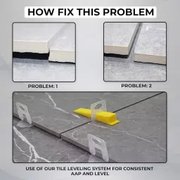 Robustt 2 mm Plastic Weather Resistant Tile Level Spacer (Pack of 200 Pcs) image 4