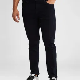 Spykar Navy Slim Fit Jeans image 1