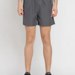 Adidas Grey 100% Polyester Regular Printed  Shorts image 1