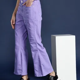 Mast & Harbour Women Flared High-Rise Stretchable Jeans-picture-37