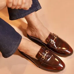 dmodot Men Leather Driving Shoes image 3