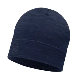 BUFF Denim Blue Solid Beanies image 1