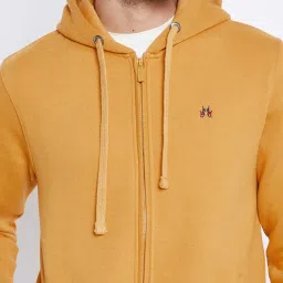 Crimsoune Club Mustard Regular Fit Hooded Sweatshirt image 5