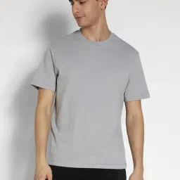 american eagle outfitters American Eagle Grey Cotton Regular Fit T-Shirt-picture-26