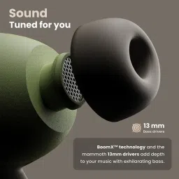 Boult Audio Airbass Z35 TWS Bluetooth 5.3 Earbuds with 32H Playtime (Pista Green) image 5