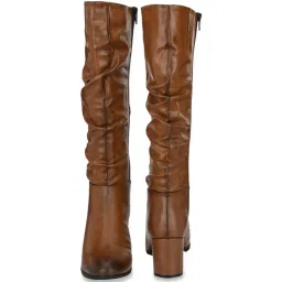 Delize Women's Tan Casual Booties image 5