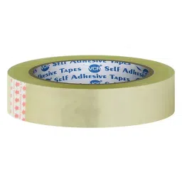 VCR 65 m x 18 mm Biaxially Oriented Polypropylene Self Adhesive Transparent Cello Tape, 16 Rolls Per Pack-picture-19