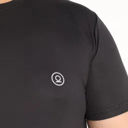 Chkokko Black Regular Fit T-Shirt image 5