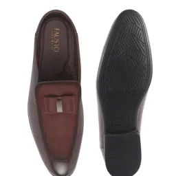 Fausto Men's Brown Mule Shoes image 3