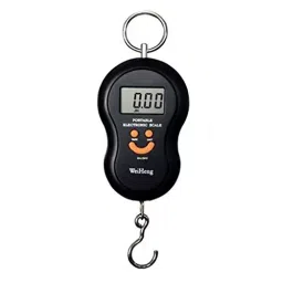 Weightrolux 45 Kg Black Digital Display Portable Hanging Weighing Scale A-04BLACK-image-34