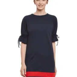 Miss Chase Navy Relaxed Fit Mini Dress-picture-33